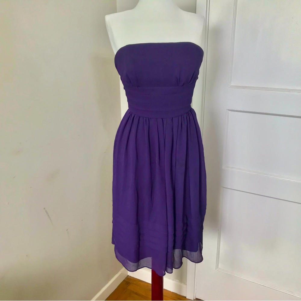 David’s Bridal Dress w/Ruched Waist | Size 2